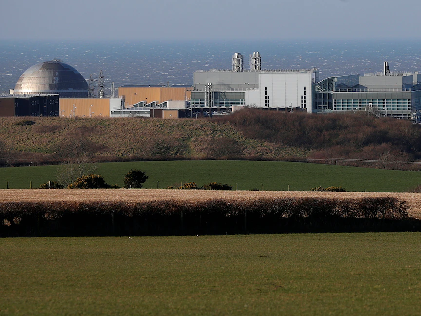 منشأة مجمع سيلافيلد النووي البريطانية - REUTERS