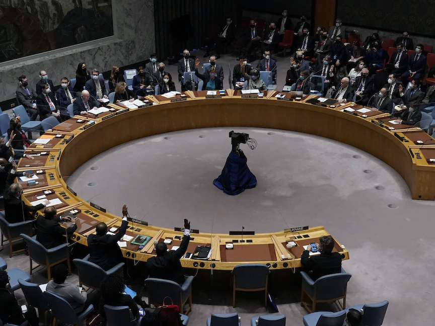 روسيا تقاطع اجتماعاً لمجلس الأمن بسبب الوضع في أوكرانيا