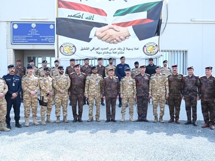 العراق والكويت يبحثان تعزيز أمن الحدود والتنسيق الأمني