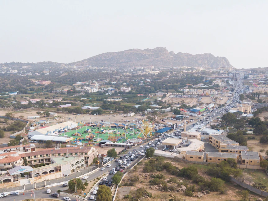 منظر عام لمحافظة الطائف السعودية - twitter.com/gov_taif