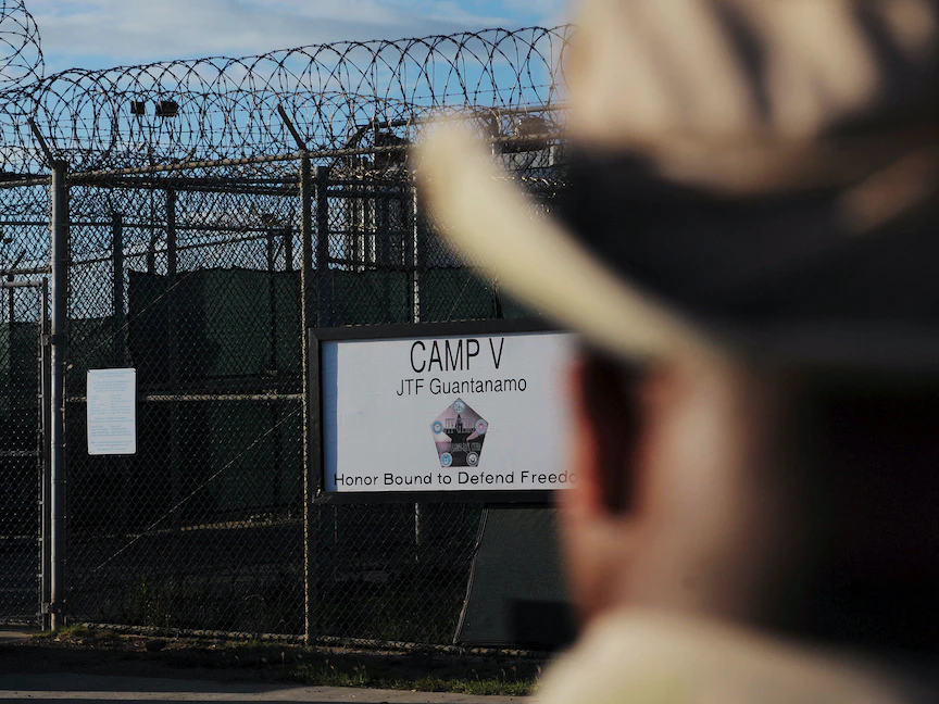 صورة لمعتقل خليج غوانتانامو من الخارج - REUTERS