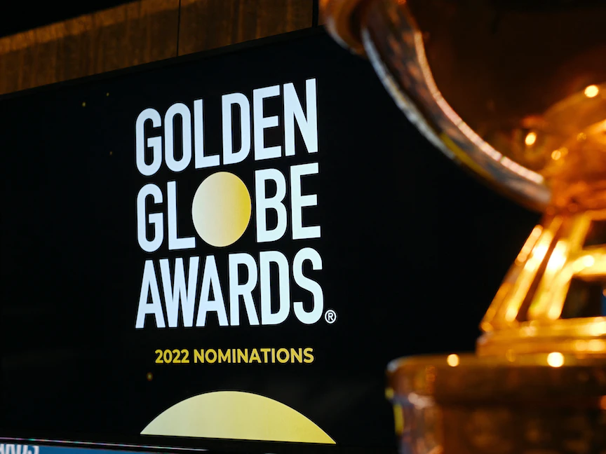 شعار جوائز "جولدن جلوب" - AFP