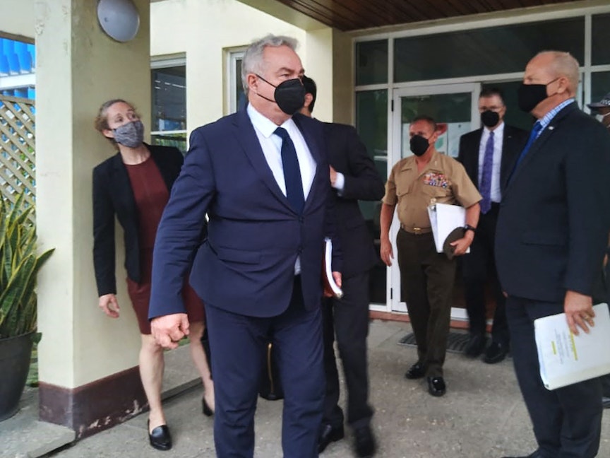 واشنطن تتعهد بالرد على إقامة الصين قاعدة عسكرية في جزر سليمان