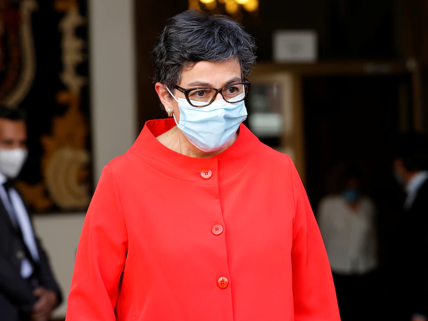 وزيرة الخارجية الإسبانية السابقة أرانشا جونزاليس لايا. - REUTERS