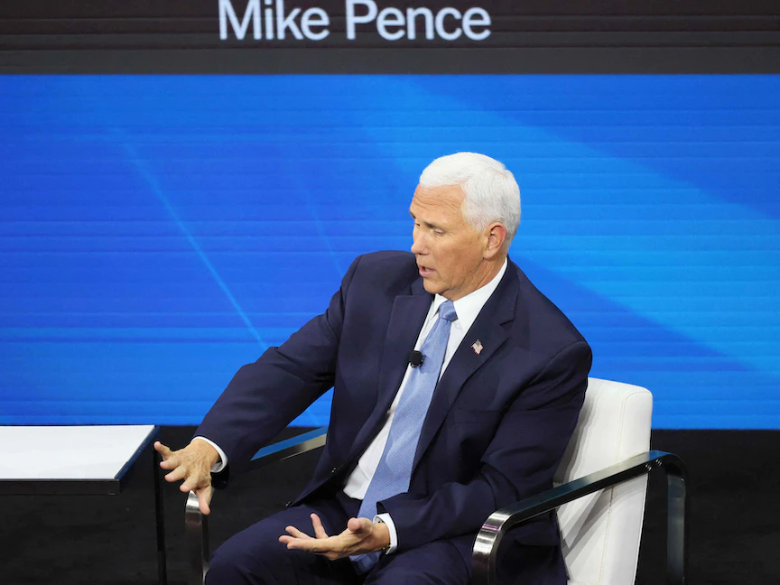 نائب الرئيس الأميركي السابق مايك بنس - Getty Images via AFP