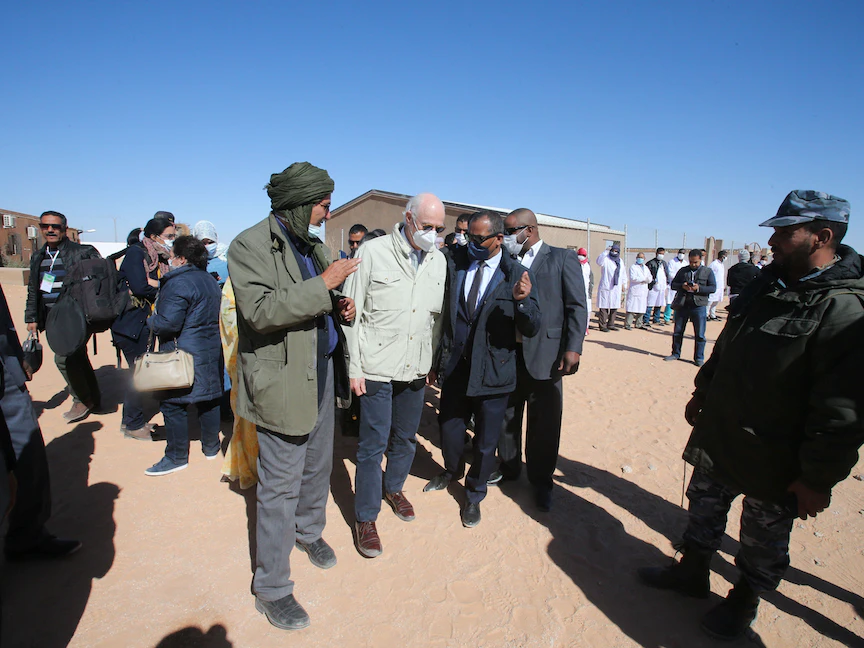 المبعوث الأممي يزور "المخيمات الصحراوية" في الجزائر