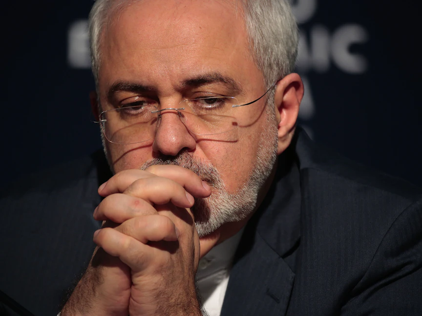 وزير الخارجية الإيراني محمد جواد ظريف - Bloomberg