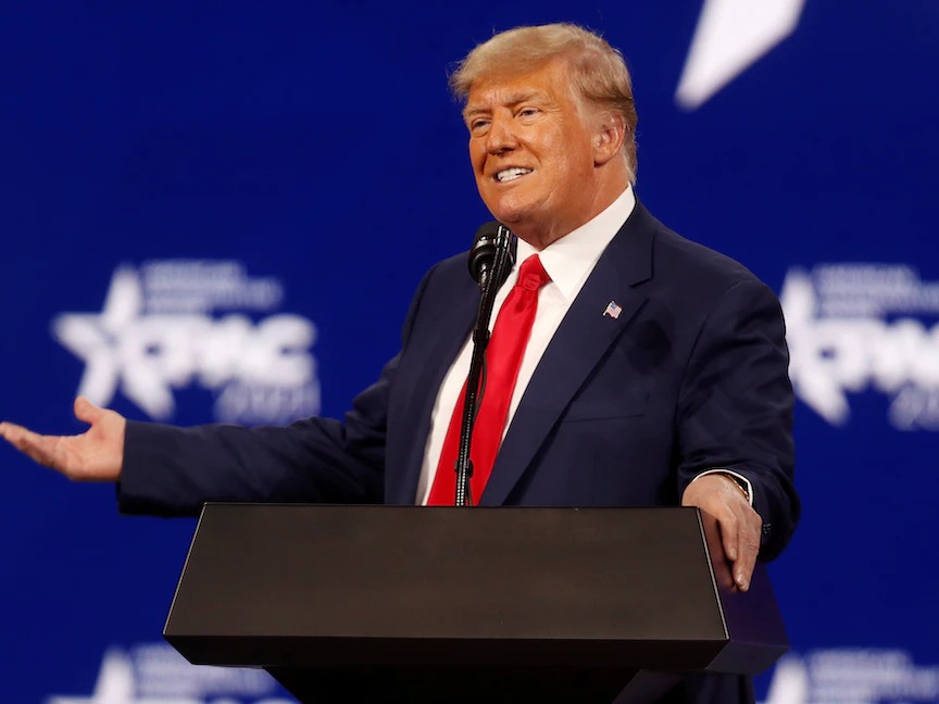 الرئيس الأميركي السابق دونالد ترمب - REUTERS