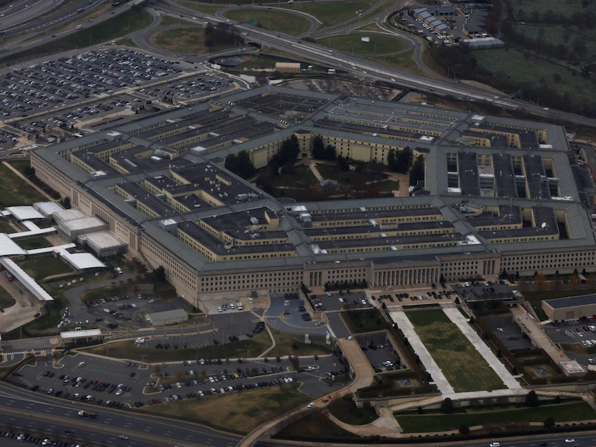 مقر وزارة الدفاع الأميركية "البنتاجون" في فرجينيا. 19 نوفمبر 2022 - Getty Images