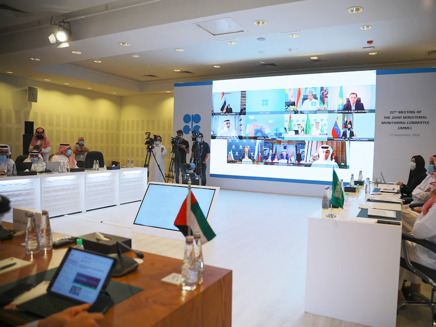 اجتماع تحالف "أوبك +" في الرياض عبر تقنية الفيديو - الشرق
