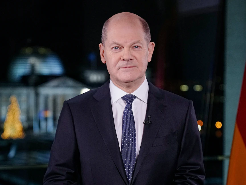 رسالة إلى روسيا.. المستشار الألماني يشدد على "حرمة" الحدود الأوروبية