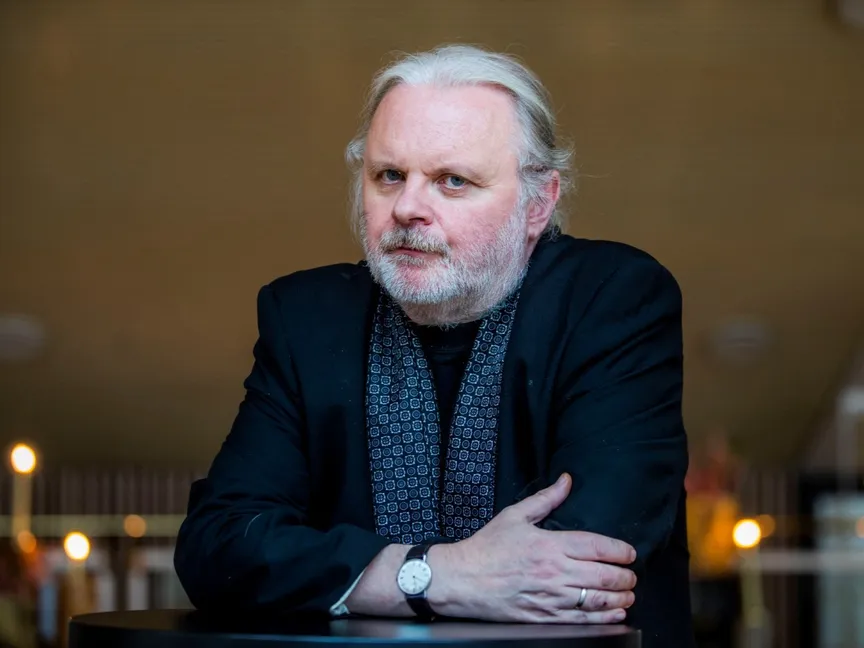 الكاتب المسرحي والروائي النروجي جون فوسه. 5 أكتوبر 2023 - رويترز