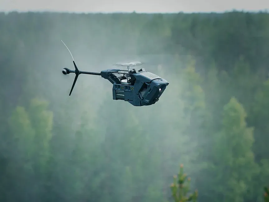 المسيّرة الجديدة "Black Recon" صغيرة الحجم والوزن أطلقتها شركة "Teledyne FLIR Defense" الأميركية. 15 يونيو 2026 - defense.flir.com