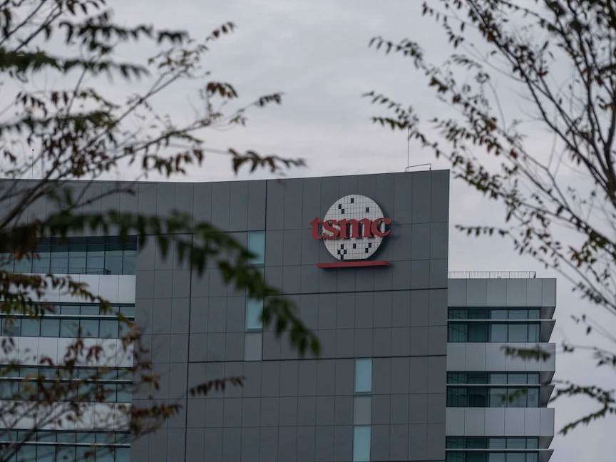 مقر شركة TSMC لصناعة الرقائق في تايوان - 29 يسمبر 2022 - Bloomberg