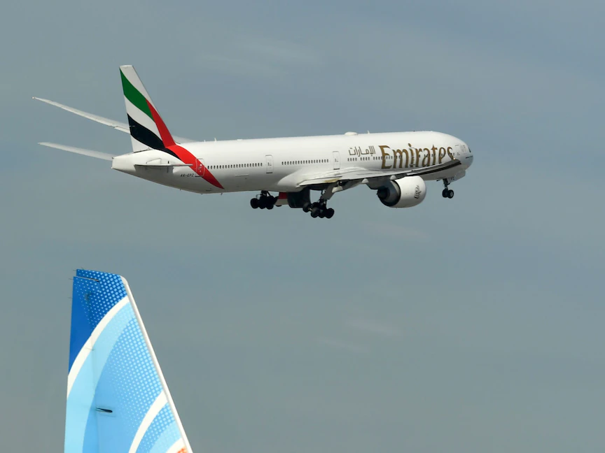 طائرة تابعة لشركة "طيران الإمارات" - AFP