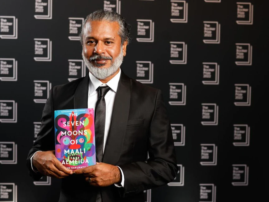 الكاتب السريلانكي الفائز بجائزة "البوكر" - AFP