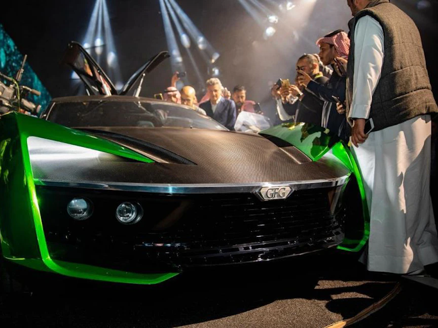 سيارة المستقبل "سيارة 2030" خلال إحدى دورات موسم الرياض السابقة - spa.gov.sa