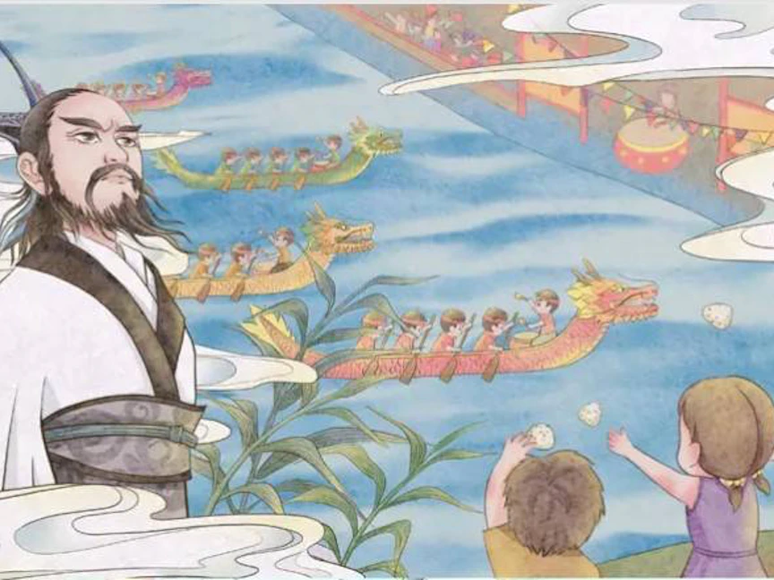 مهرجان قوارب التنين يتم الاحتفال به لإحياء ذكرى وفاة الشاعر الصيني كيو يوان - chinahighlights-com