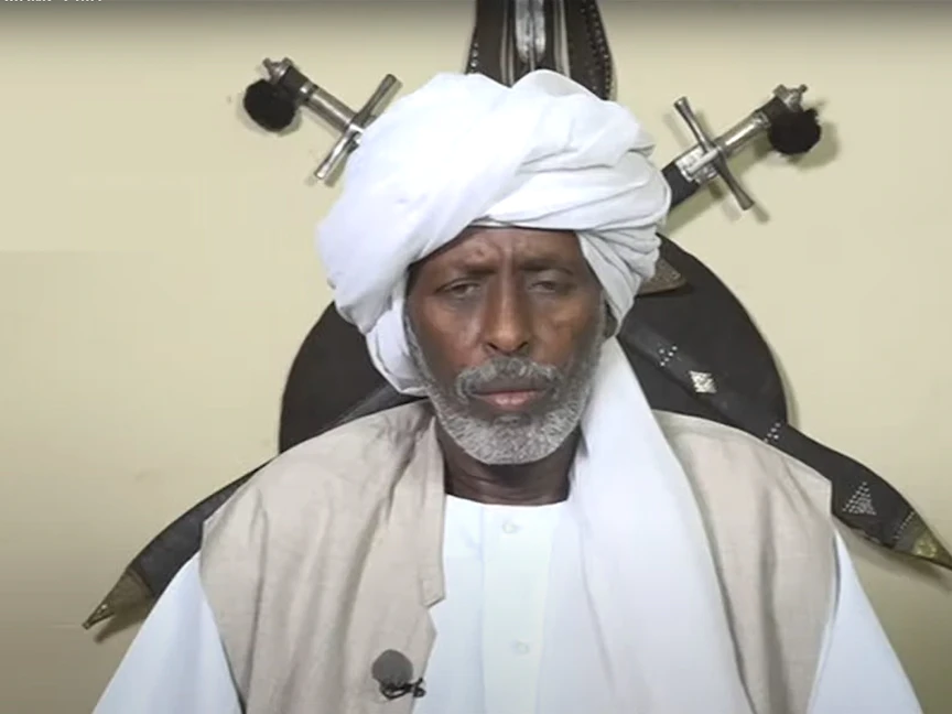 رئيس مجلس "البجا" محمد الأمين ترك خلال مقابلة مع "الشرق" - Asharq