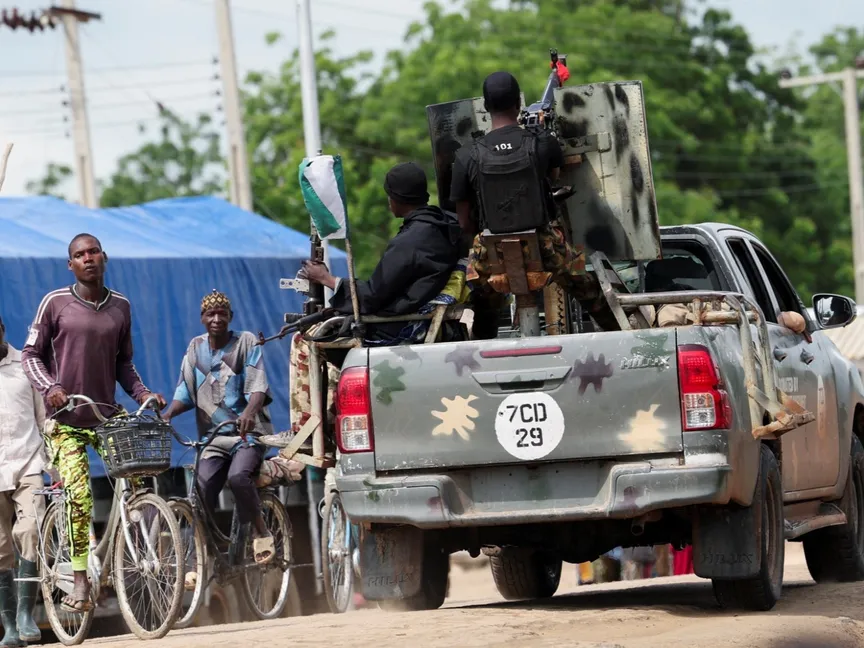 سيارة تابعة لقوات الأمن في نيجيريا. 27 أغسطس 2025 - REUTERS