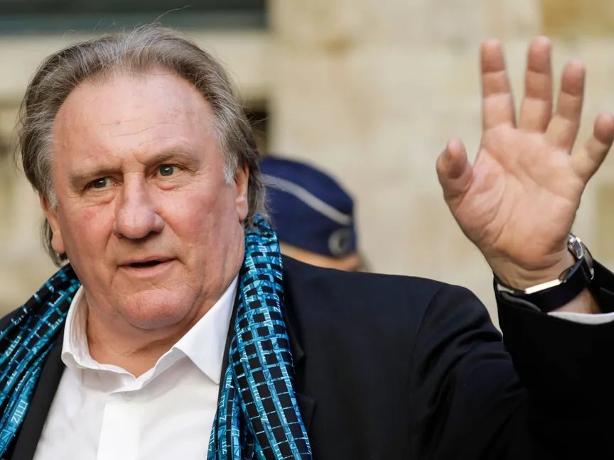 الممثل الفرنسي جيرارد ديبارديو - AFP