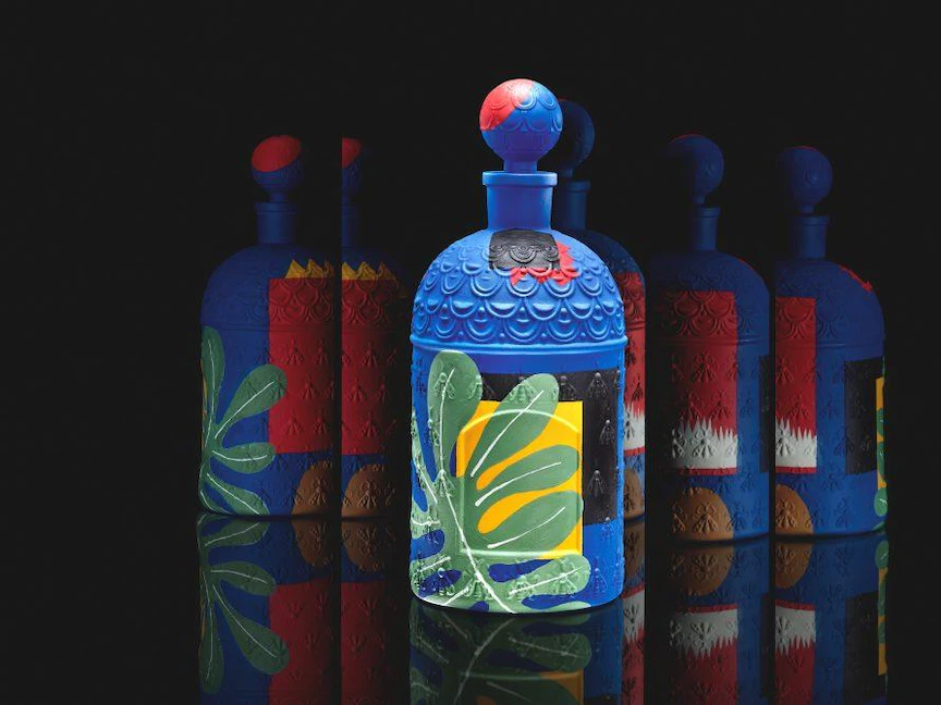 قارورة عطر بتوقيع هنري ماتيس. 2 فبراير 2023 - guerlain.com