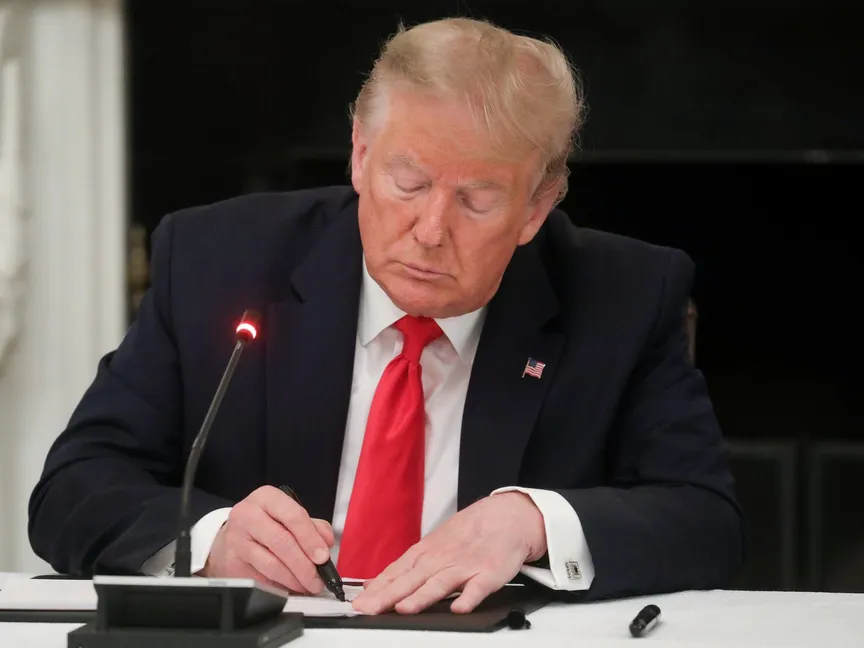 الرئيس الأميركي دونالد ترامب - REUTERS