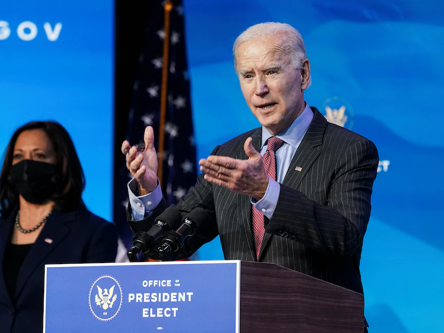 الرئيس الأميركي المنتخب جو بايدن - REUTERS
