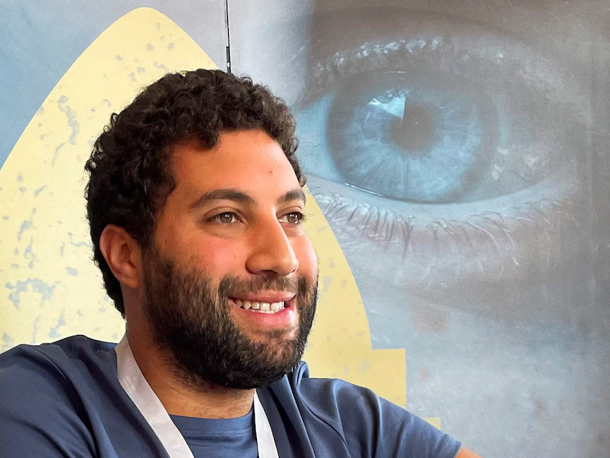 مخرج الفيلم المصري "ريش" عمر الزهيري - REUTERS