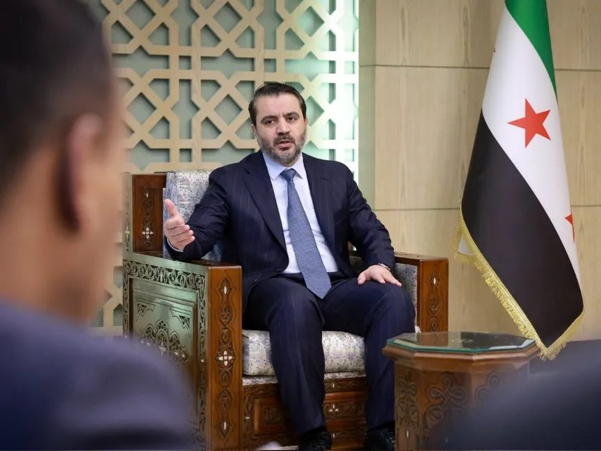 وزير الخارجية السوري أسعد الشيباني يلتقي بعثات دبلوماسية في دمشق. 11 مارس 2025 - x.com/syrianmofaex