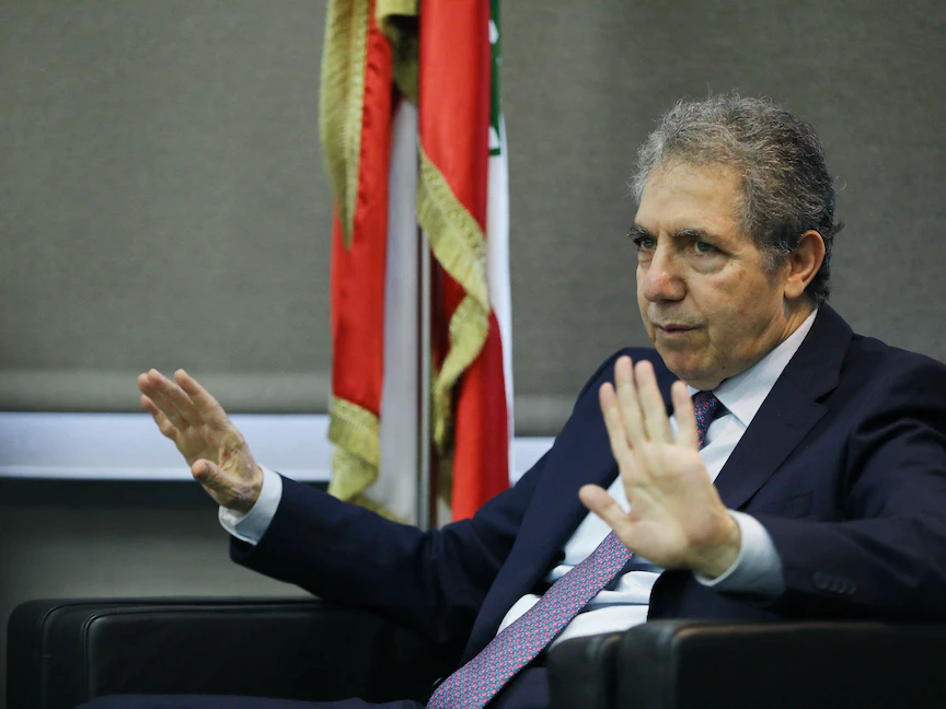 وزير المالية اللبناني غازي وزني - AFP