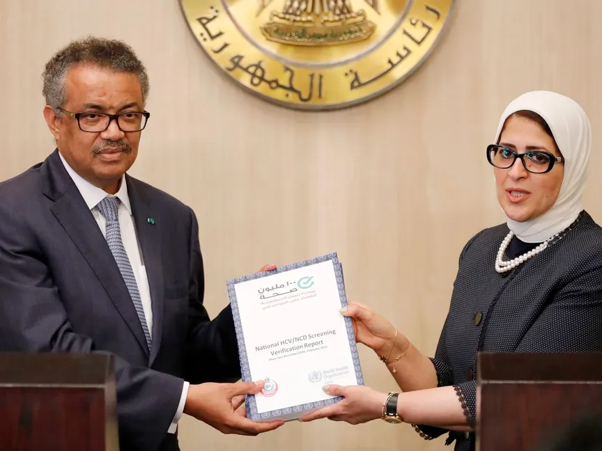 "الصحة العالمية" تحتفي بتجربة مصر في مواجهة أمراض الكبد
