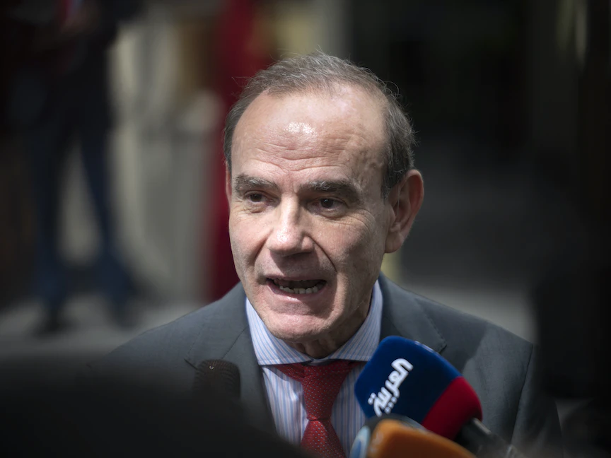 الأمين العام لدائرة الشؤون الخارجية بالاتحاد الأوروبي إنريكي مورا - AFP