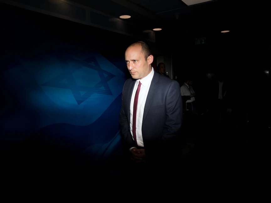 رئيس حزب "يمينا" نفتالي بينيت - REUTERS