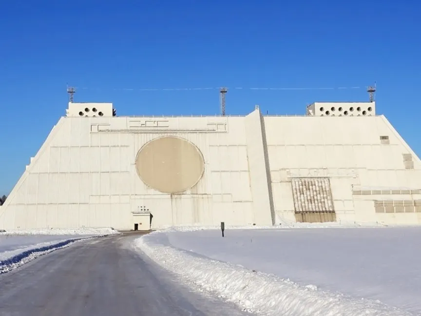 محطة رادار Don-2N الروسي بالقرب من سوفرينو في منطقة بوشكينسكي بمقاطعة موسكو - The National Interest