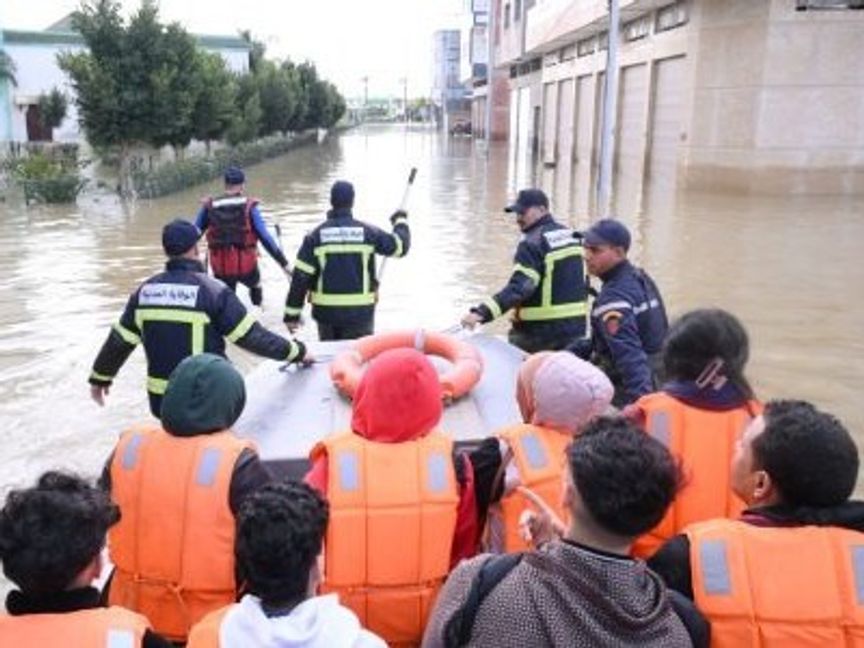 المغرب.. إجلاء أكثر من 50 ألف شخص بسبب خطر الفيضانات
