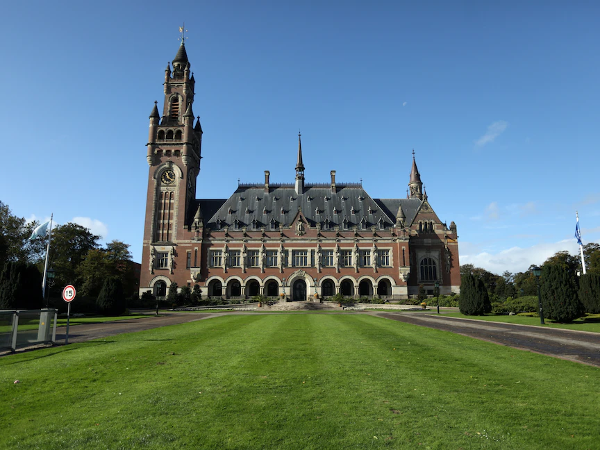 المحكمة الجنائية الدولية في لاهاي، هولندا. - REUTERS