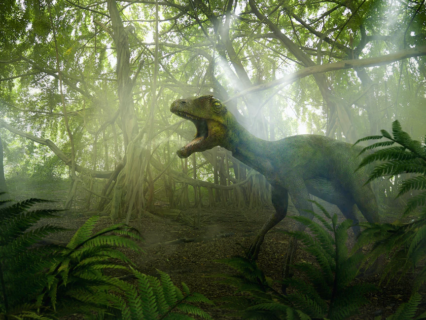 رسم لأحد الديناصورات - Getty