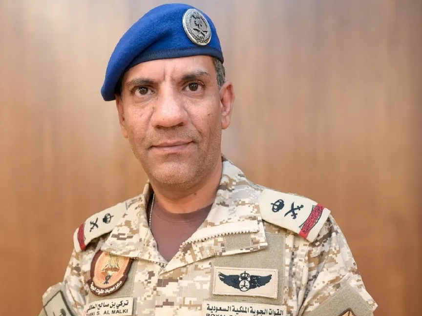 المتحدث الرسمي باسم قوات تحالف دعم الشرعية في اليمن اللواء الركن تركي المالكي - x.com/CJFCSpox