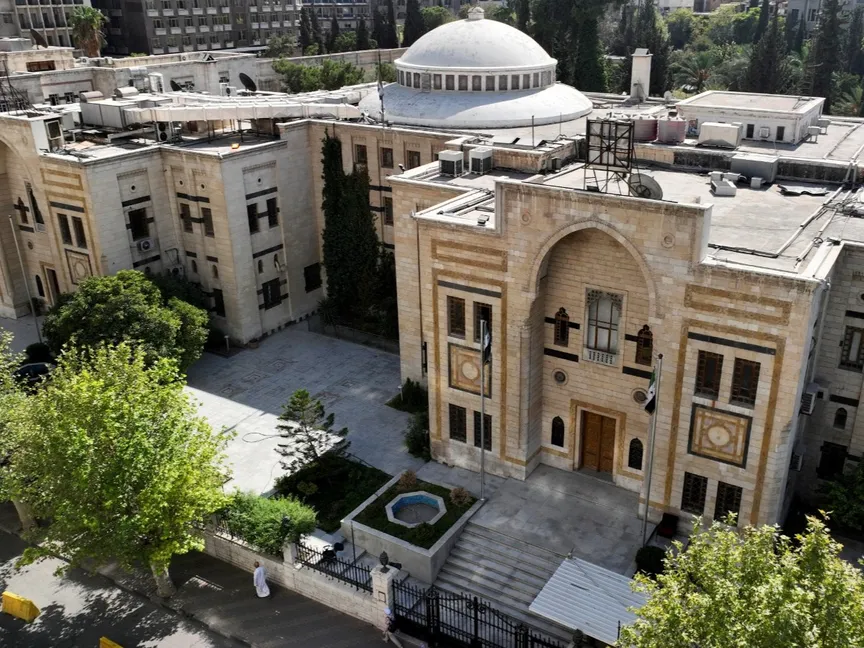 مقر البرلمان السوري في العاصمة دمشق. 21 سبتمبر 2025 - Reuters