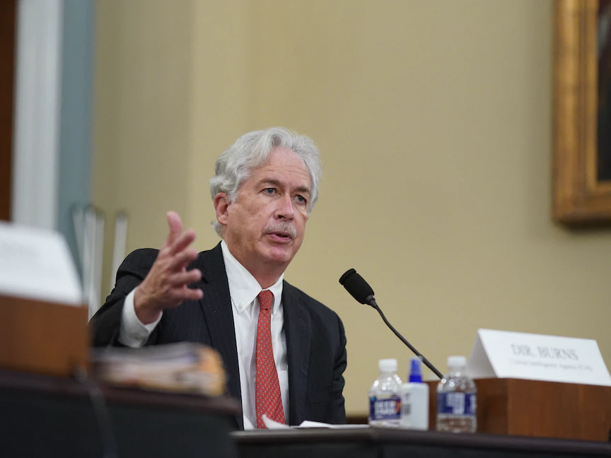 اجتماع للجنة الاستخبارات بمجلس النواب الأميركي خلال جلسة استماع حول التهديدات العالمية - Getty Images via AFP