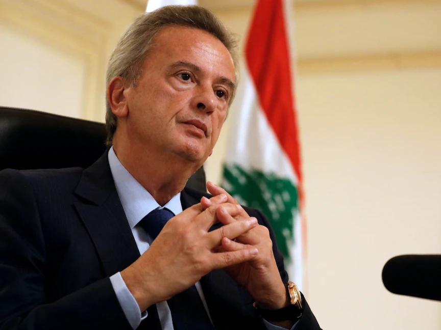 رياض سلامة حاكم مصرف لبنان المركزي - REUTERS