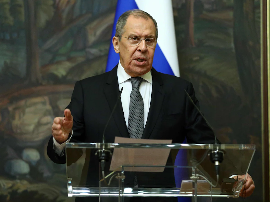 وزير الخارجية الروسي سيرغي لافروف - AFP