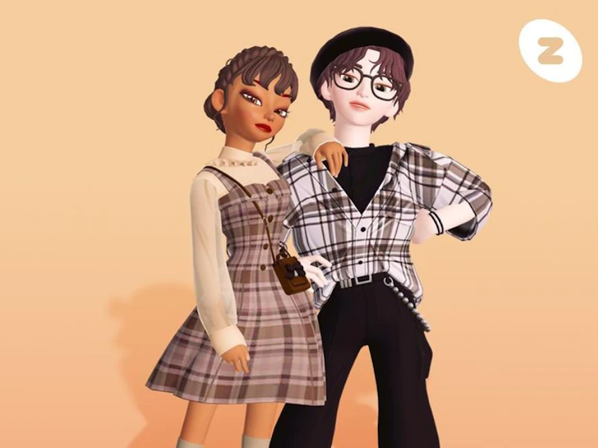 نماذج من الأزياء في عالم زيبيتو الافتراضي - https://www.instagram.com/p/CXiOHTyArI3/