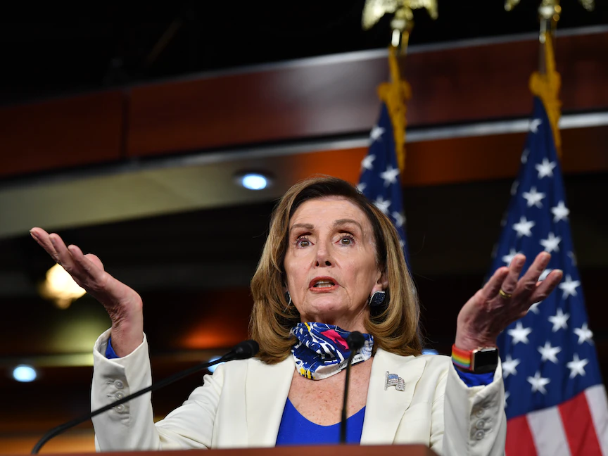 رئيسة مجلس النواب الأميركي نانسي بيلوسي - AFP