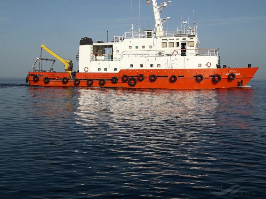 سفينة المسح الإيرانية "أبنيجار" تبحر في الخليج العربي- 18 أغسطس 2021 - vesselfinder.com