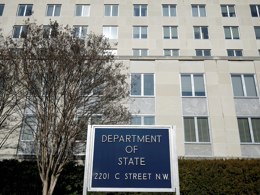 مبنى وزارة الخارجية الأميركية في العاصمة واشنطن، 26 يناير 2017 - REUTERS
