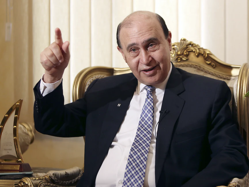 الفريق مهاب مميش، رئيس هيئة قناة السويس السابق ومستشار الرئيس عبد الفتاح السيسي لمحور قناة السويس - REUTERS