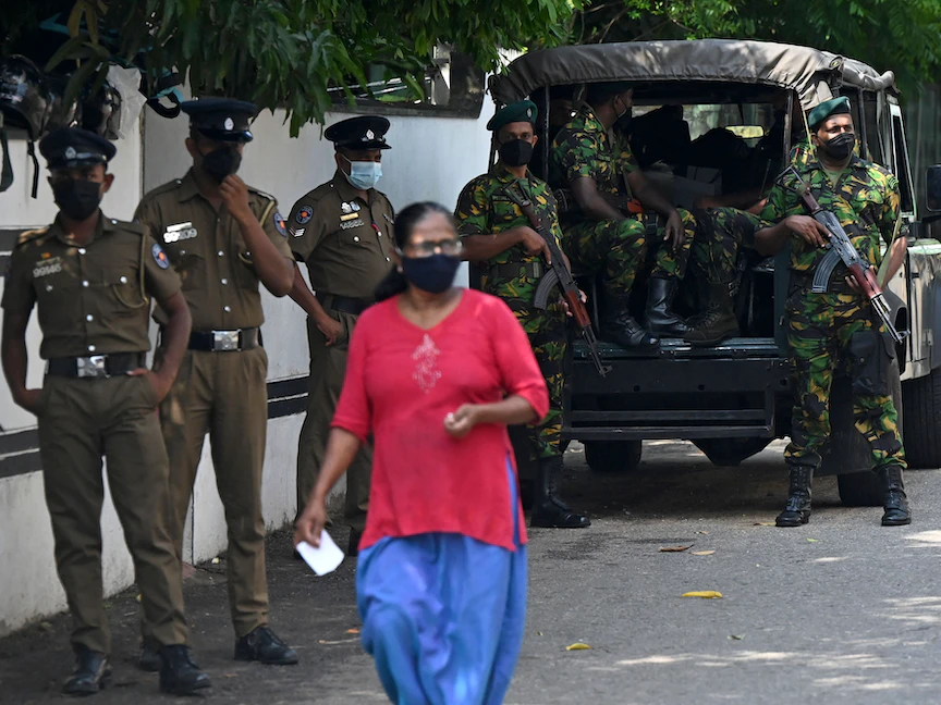 بعد ساعات من إعلان الطوارئ.. تعزيزات أمنية في سريلانكا تحسباً للاحتجاجات