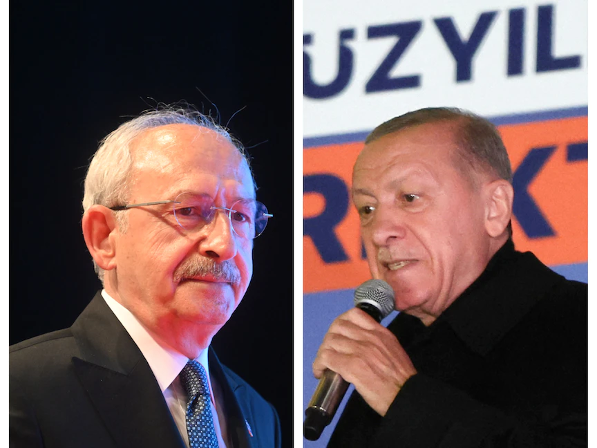 انتخابات تركيا.. أردوغان وكيليجدار أوغلو يقتربان من جولة إعادة